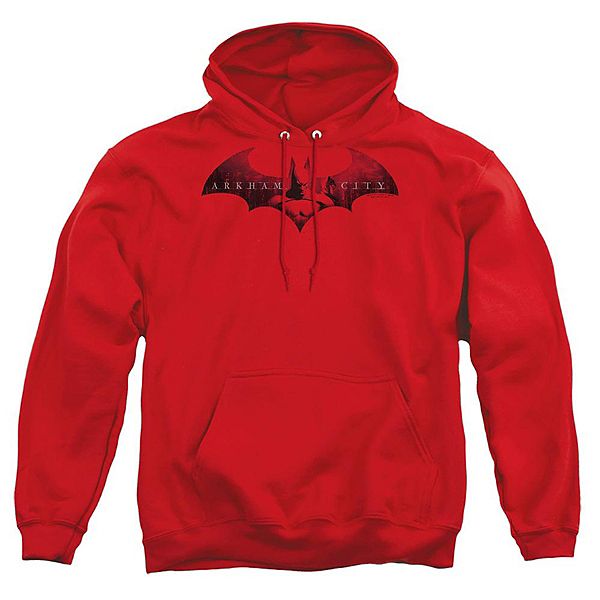 

Толстовка с капюшоном для взрослых Batman Arkham City in the City Licensed Character