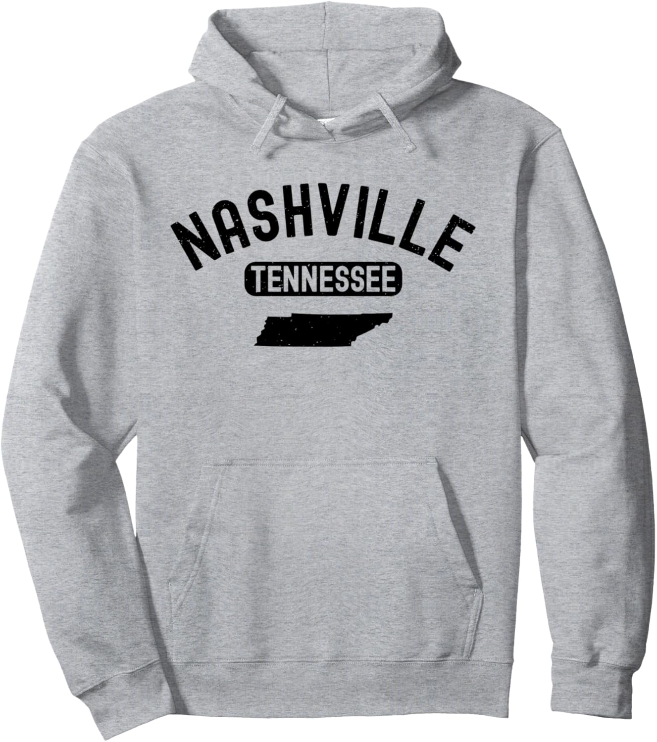 

Нэшвилл, Теннесси, винтажная ретро-толстовка в стиле кантри Home 615 Nashville Vintage Tee Co, серый