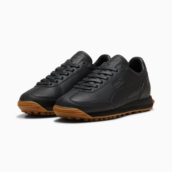 Кроссовки для больших детей Easy Rider Leather Puma, черный — фото 2