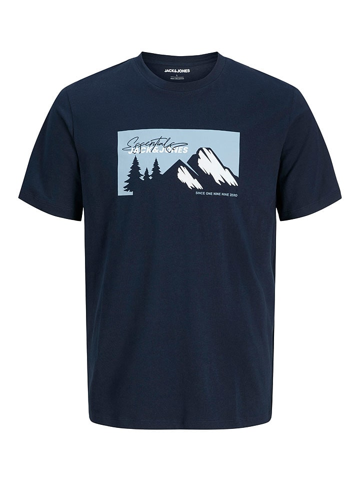 

Футболка Jack & Jones, темно-синий