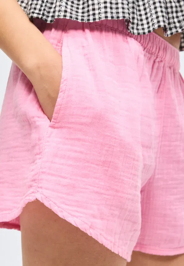 Шорты Gap, may pink, нежно-розовый — фото 4