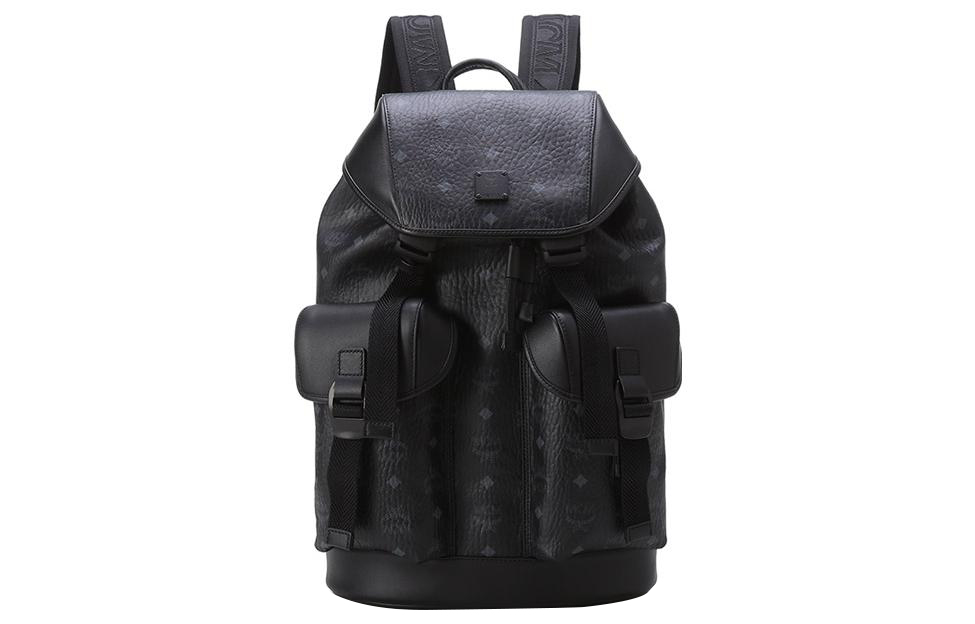 

Бранденбург Висетос Кожаный Рюкзак Средний Мужской Черный MCM