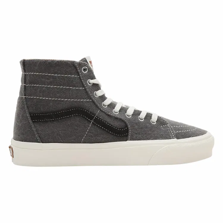 Кеды скейтбордические Vans Sk8-Hi Tapered серые — фото 3