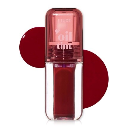 

ETUDE Dear Darling Oil Tint Plum Berry 4.2g Высокоувлажняющее и сильно увлажняющее масло для губ Блеск для губ Гладкие и влажные губы Нелипкий масляный оттенок для губ Для сухих губ K-beauty
