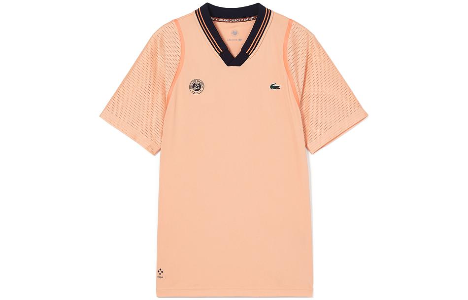 

LACOSTE Оранжевая поло для мужчин, Оранжевый, LACOSTE Оранжевая поло для мужчин