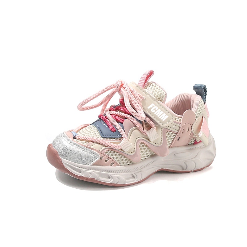 

Противоскользящая дышащая повседневная обувь для детей FCMM, розовый