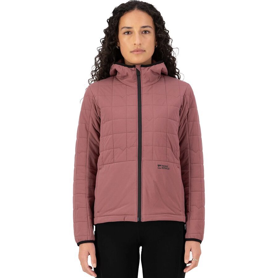 

Куртка Mons Royale Canyon Merino Insulated Hooded Mons Royale, Desert Rose