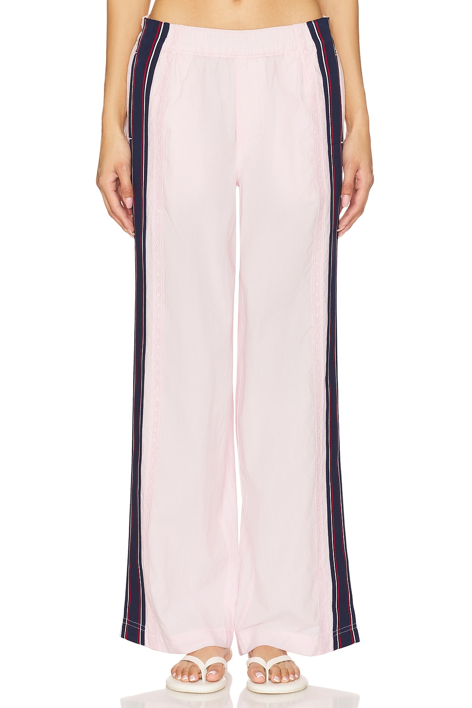 

Брюки "Командный дух" на завязках от Free People, pep pink