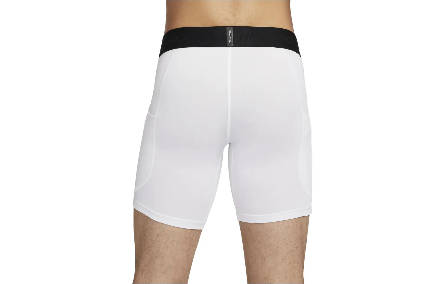 Мужские шорты для фитнеса Pro Dri-FIT Nike, белый — фото 4