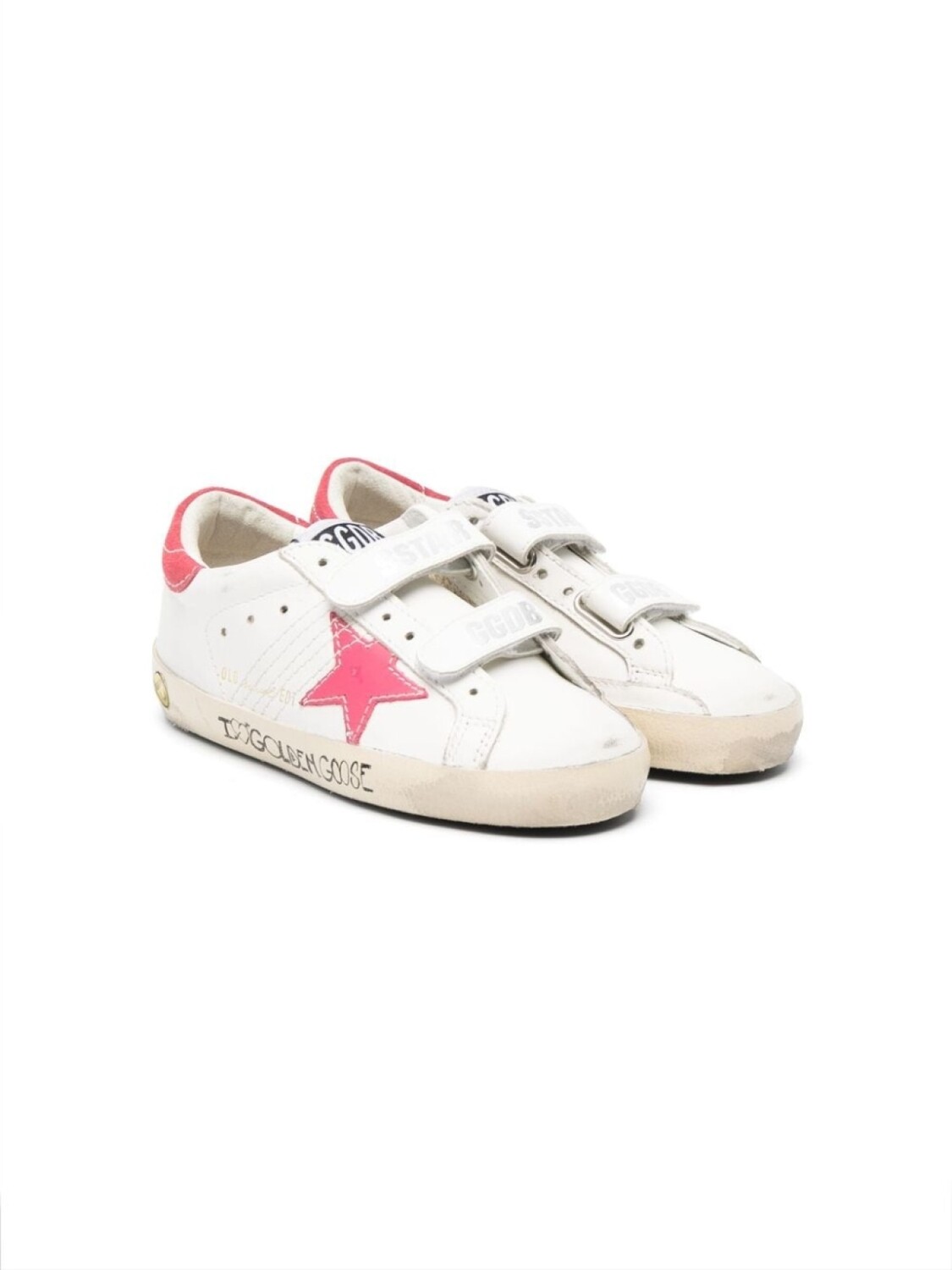 

Golden Goose Kids кеды Old School, белый