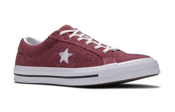 Кроссовки one star ox 'deep bordeaux' Converse, красный — фото 3