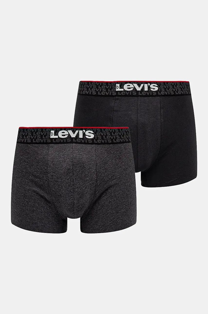 

Комплект боксеров Levi's, 2 шт, серый