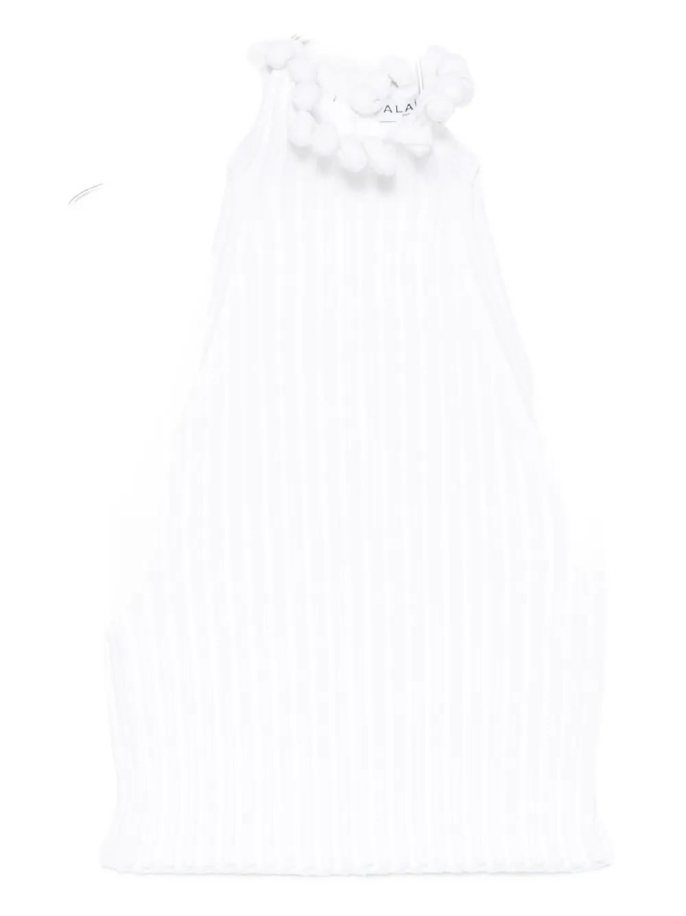 

Топ-бандо с помпонами Alaïa, белый