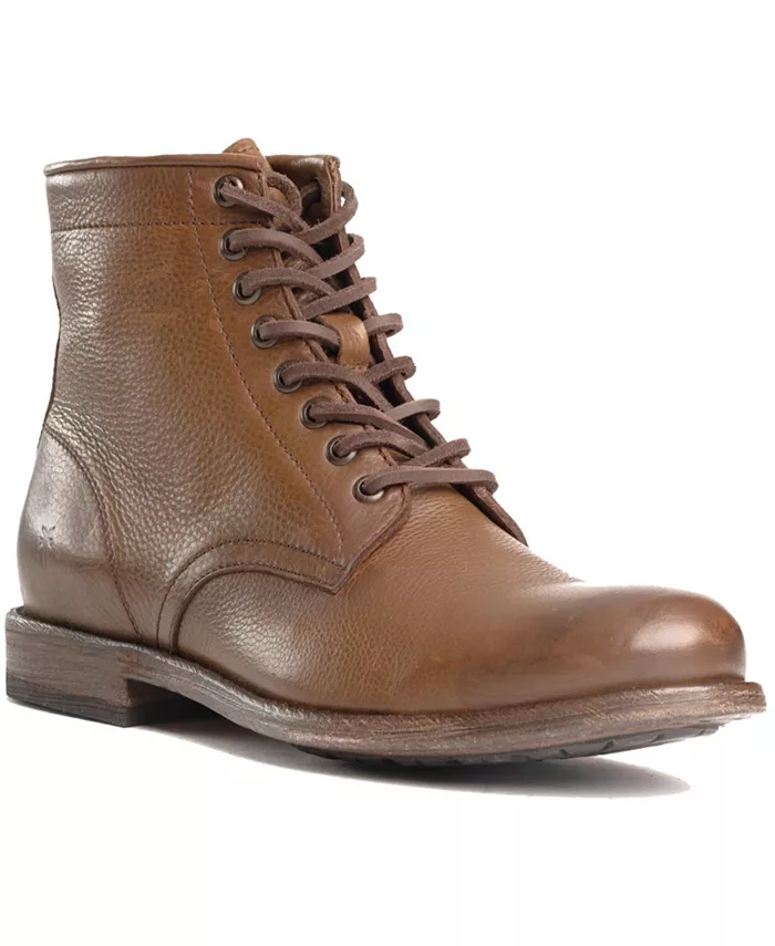 

Мужские ботинки Tyler на шнуровке Frye, коричневый