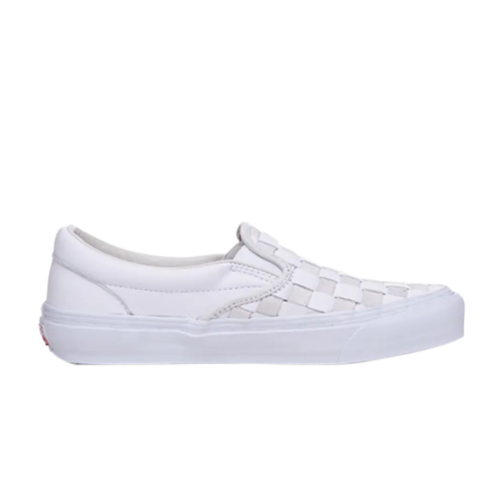 

Кроссовки OG Classic Slip-On LX 50th Vans, белый