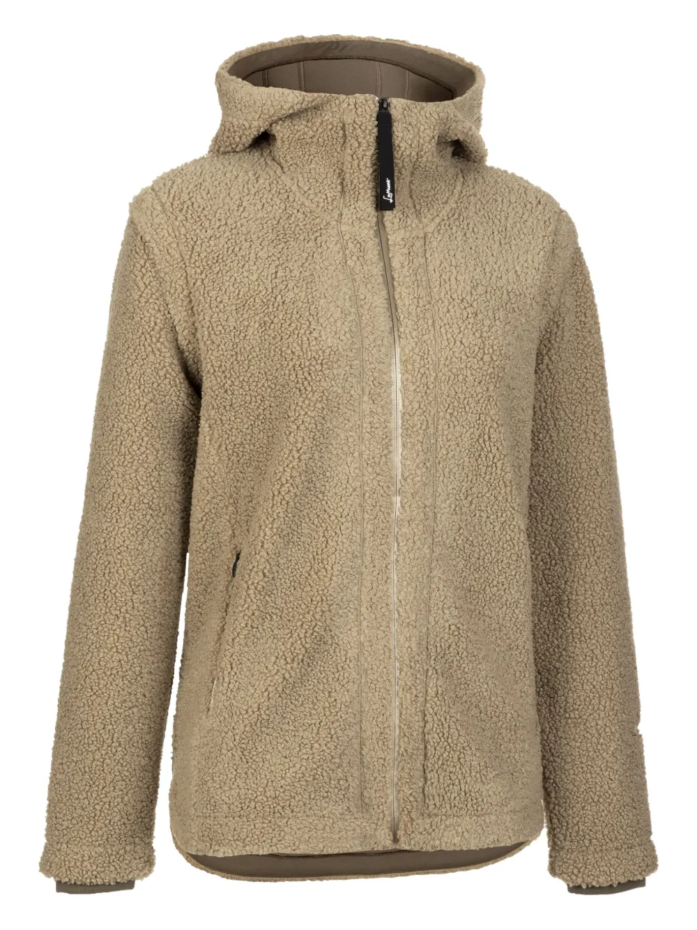 

Куртка из плюшевого флиса с капюшоном LAMUNT, коричневый