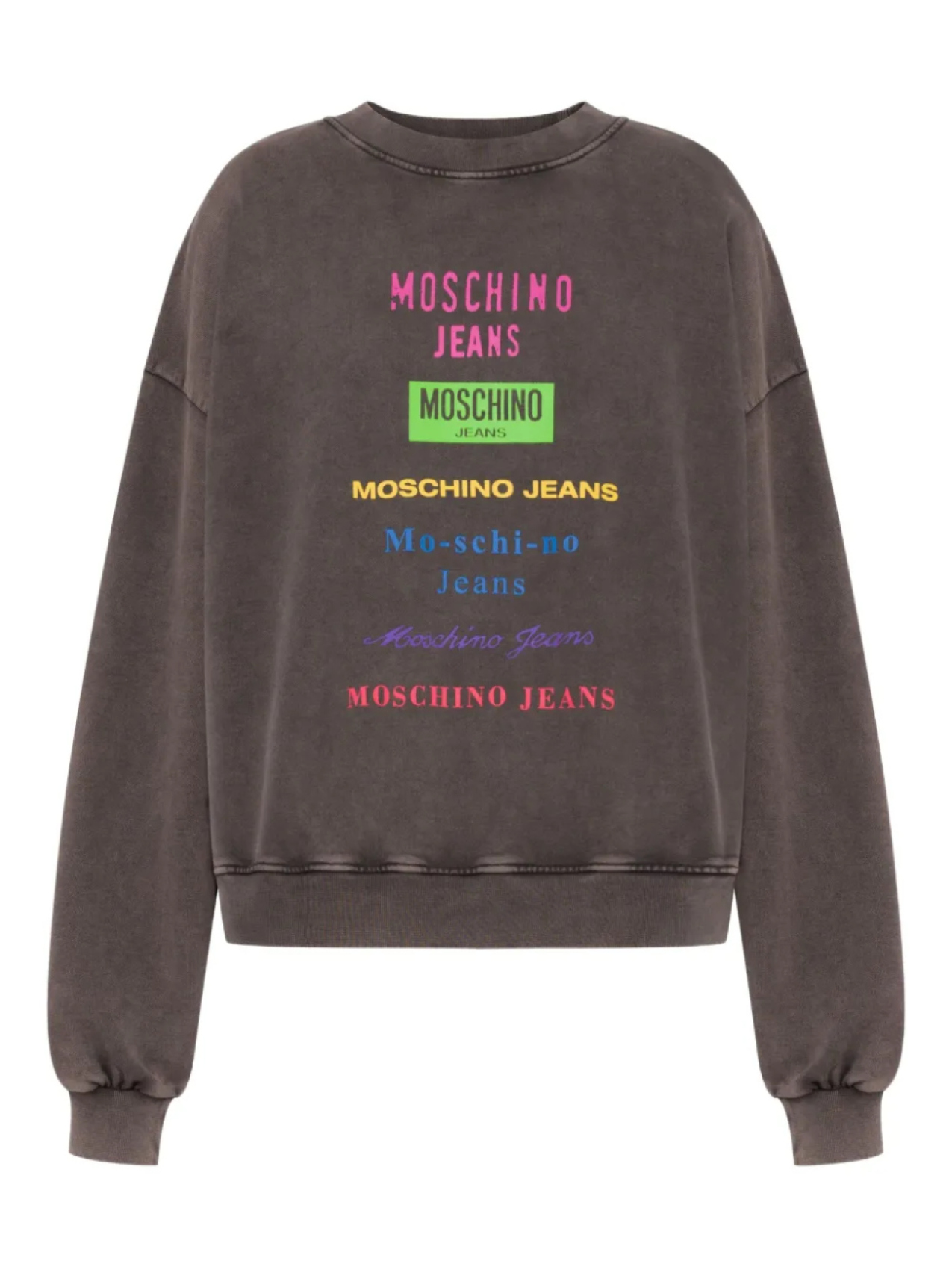 

MOSCHINO JEANS толстовка с логотипом, серый