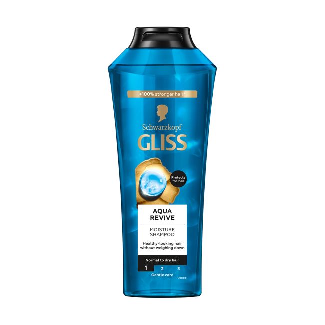 

Шампунь для волос Aqua Revive Gliss, 400 мл