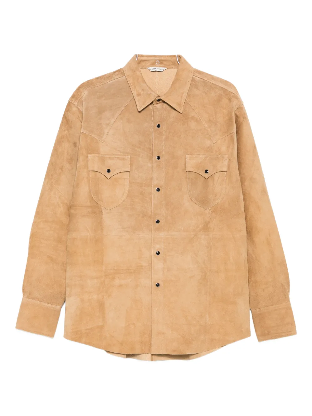 

Замшевая рубашка в западном стиле Carter Young, нейтральный