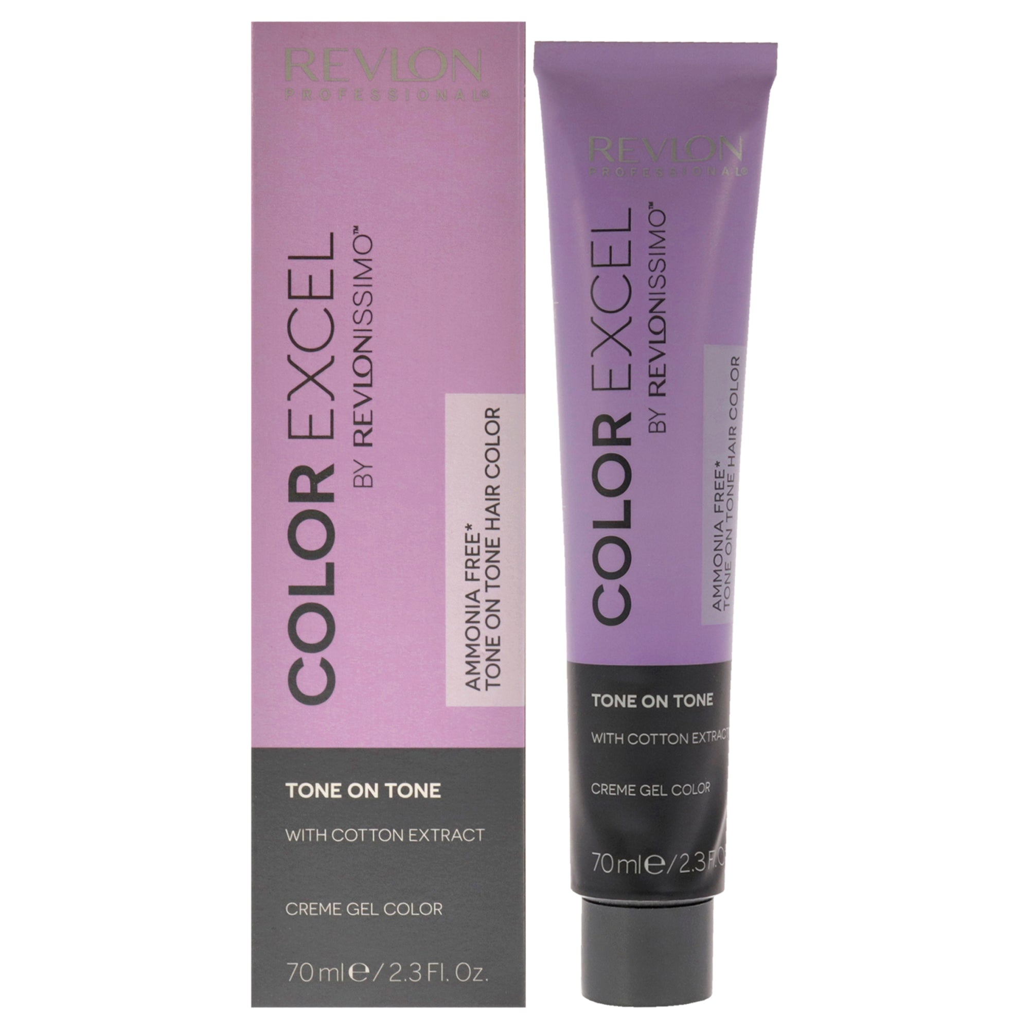 

Краска для волос Revlonissimo Color Excel - 801 Светлый натуральный пепельный блонд от Revlon, унисекс - 2,3 унции, прозрачный