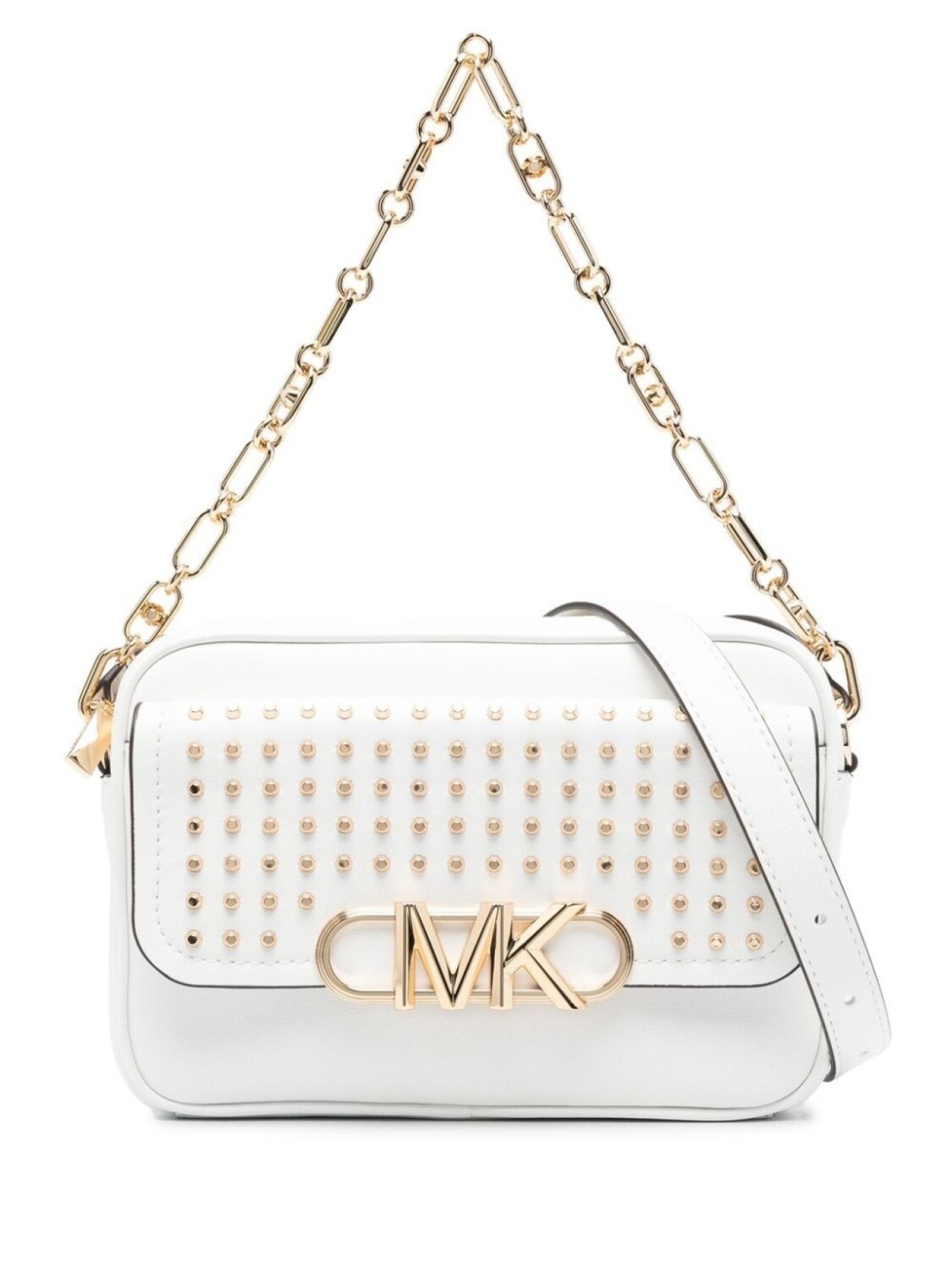 

Michael Michael Kors сумка через плечо с логотипом, белый