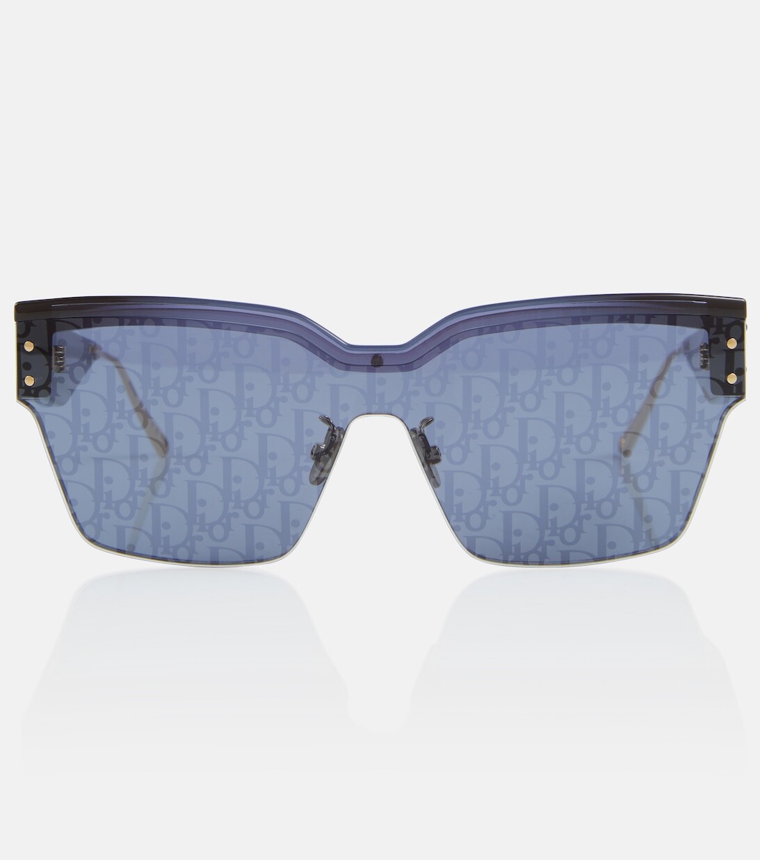 

Солнцезащитные очки DiorClub M4U в квадратной оправе Dior Eyewear, разноцветный
