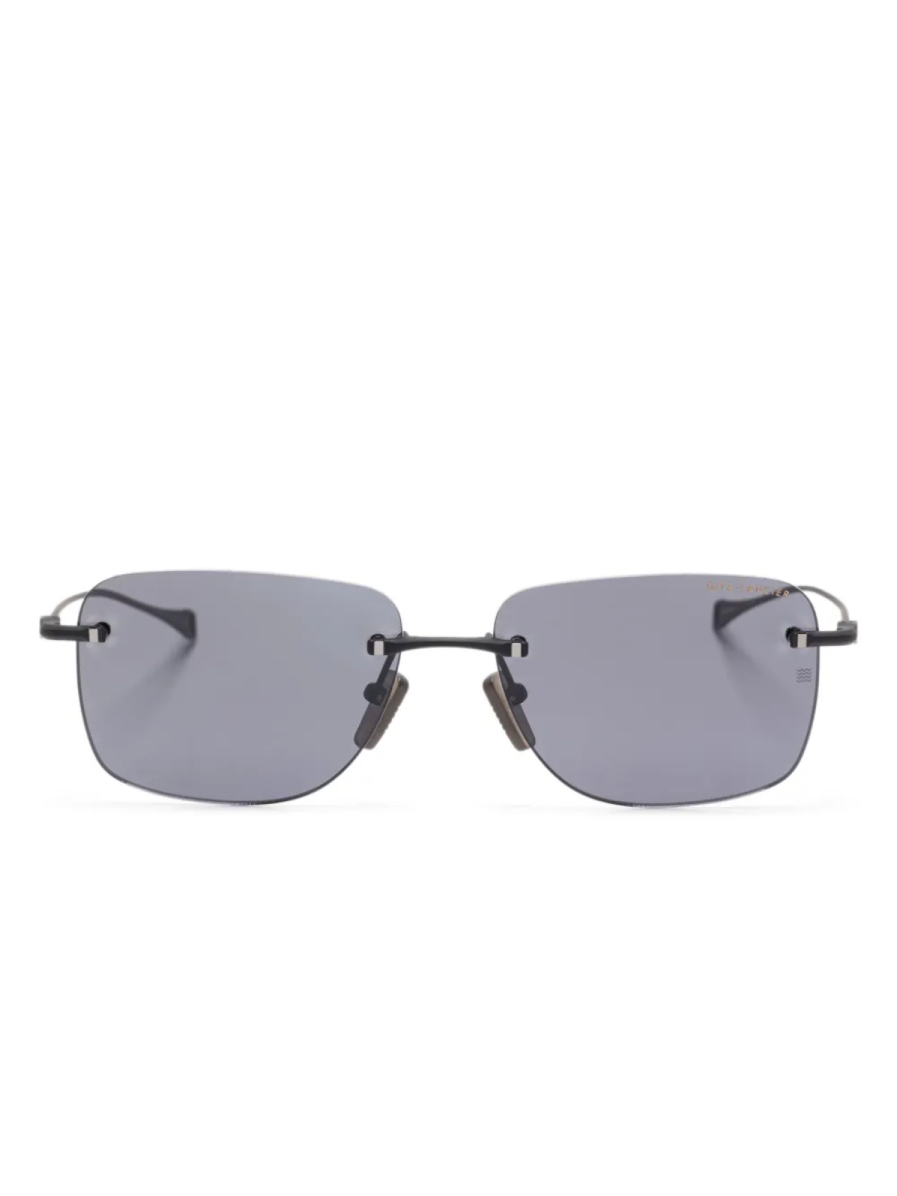 

Dita Eyewear солнцезащитные очки в квадратной оправе, черный