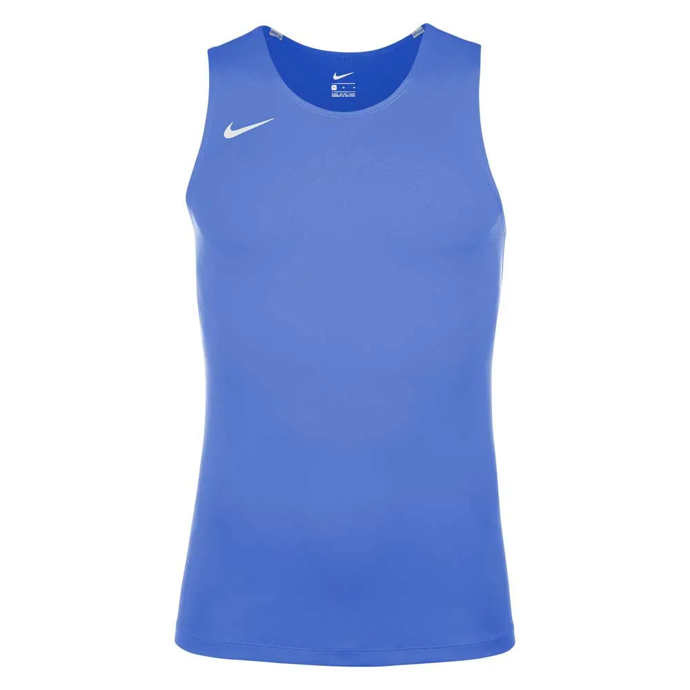 

Футболка без рукавов спортивная Nike Stock Muscle, синий