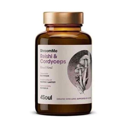 HEALTH LABS ShroomMe Адаптогены Рейши и Кордицепс 90 порций Health Labs Care — фото 2