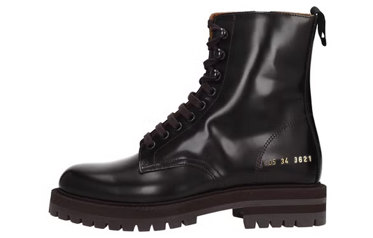 Ботинки Combat на шнуровке COMMON PROJECTS, Original Shoe Box Not Included