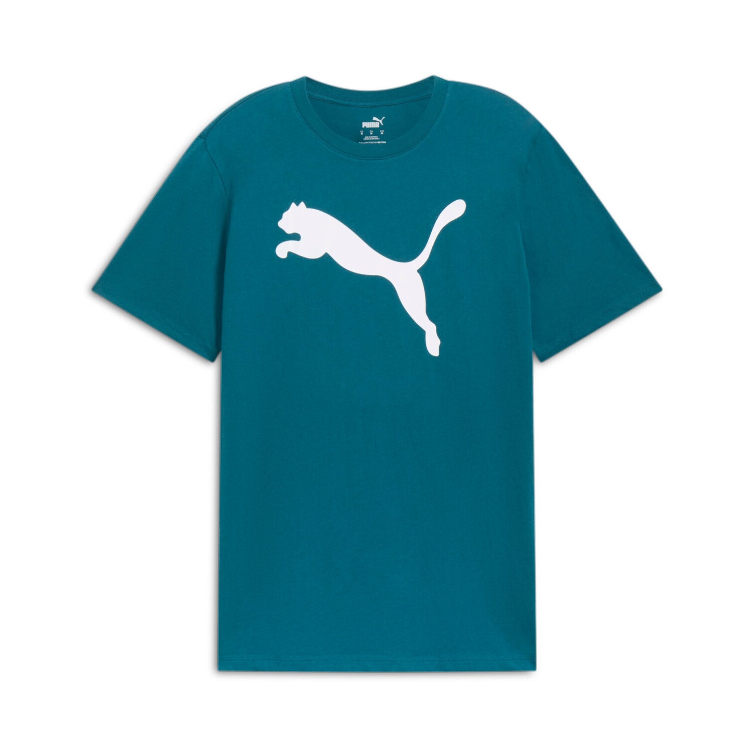 

Мужская футболка PUMA Essentials Big Cat, цвет Cold Green