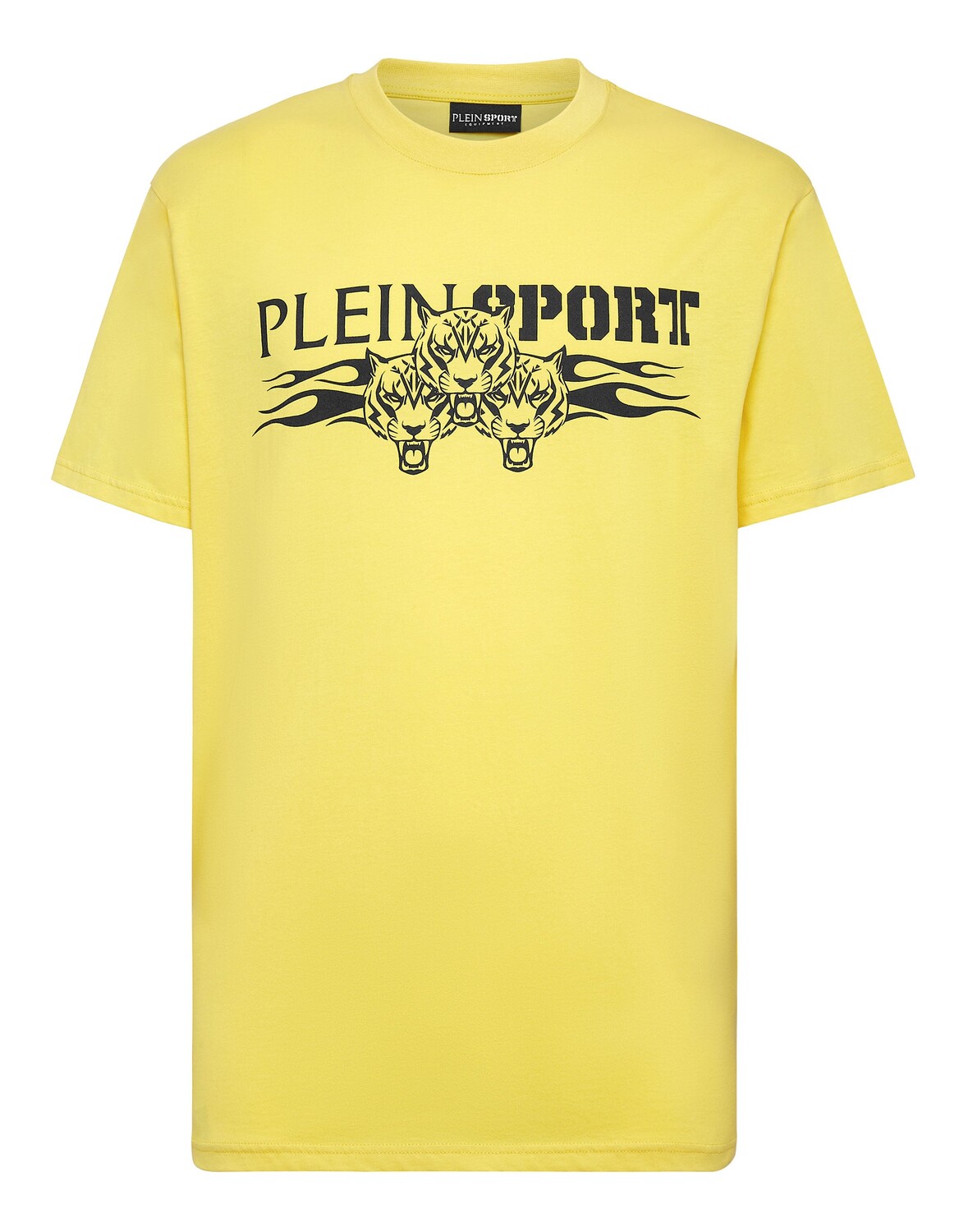 

Футболка с круглым вырезом SS Tiger Plein Sport, цвет Yellow Fluo/Black