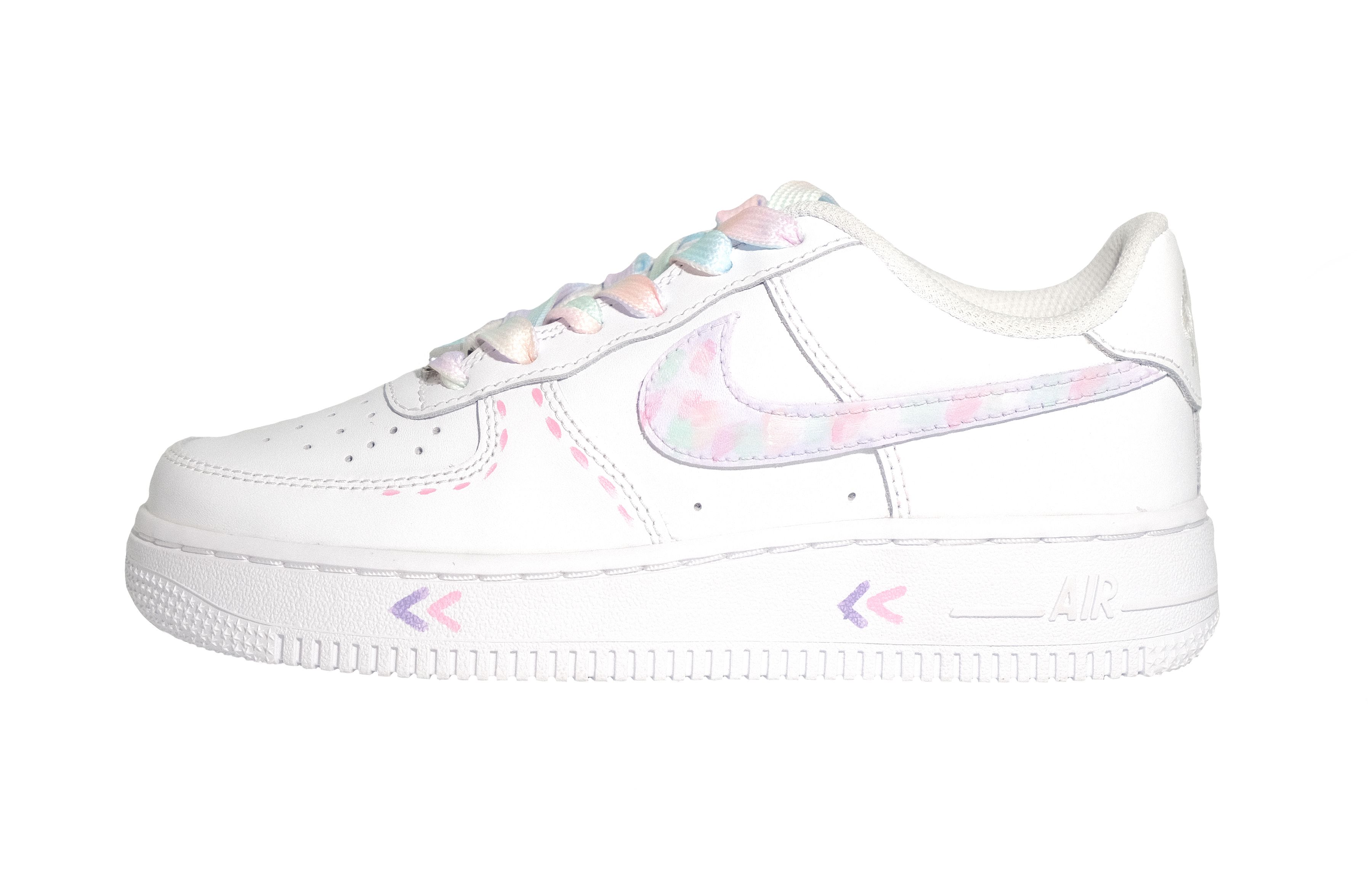 

Детские кроссовки для скейтбординга Air Force 1 для начальной школы Nike, белый