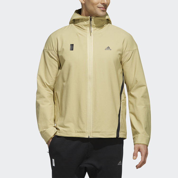 Куртка adidas WJ JKT WV Series Outdoor Windproof Sports Hooded Jacket FJ0201 — фото 3