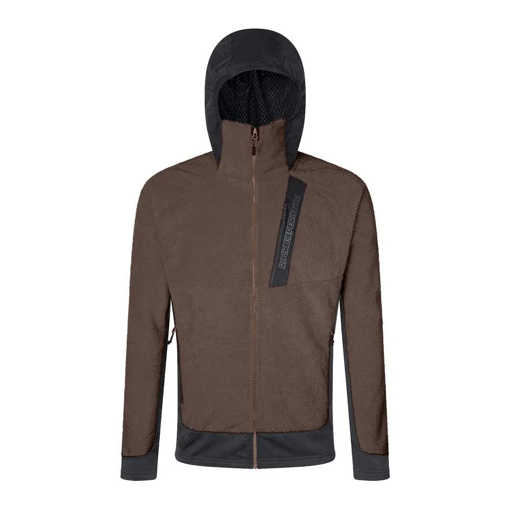 

Флис Rock Experience Blizzard Tech full zip, коричневый