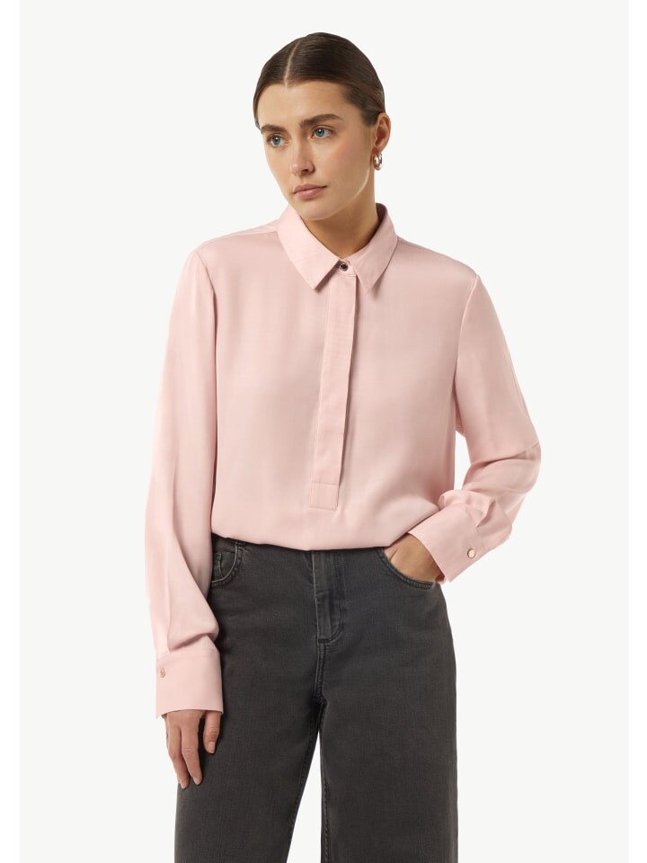 

Блуза comma Bluse langarm, розовый