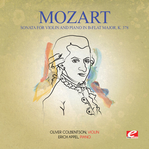 

CD диск Mozart: Sonata for Violin & Piano in B-Flat Major K. 378