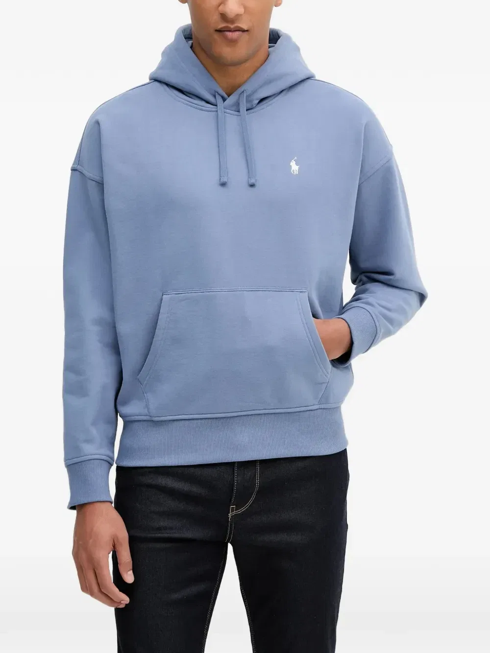 Худи с кулиской и логотипом POLO RALPH LAUREN, синий