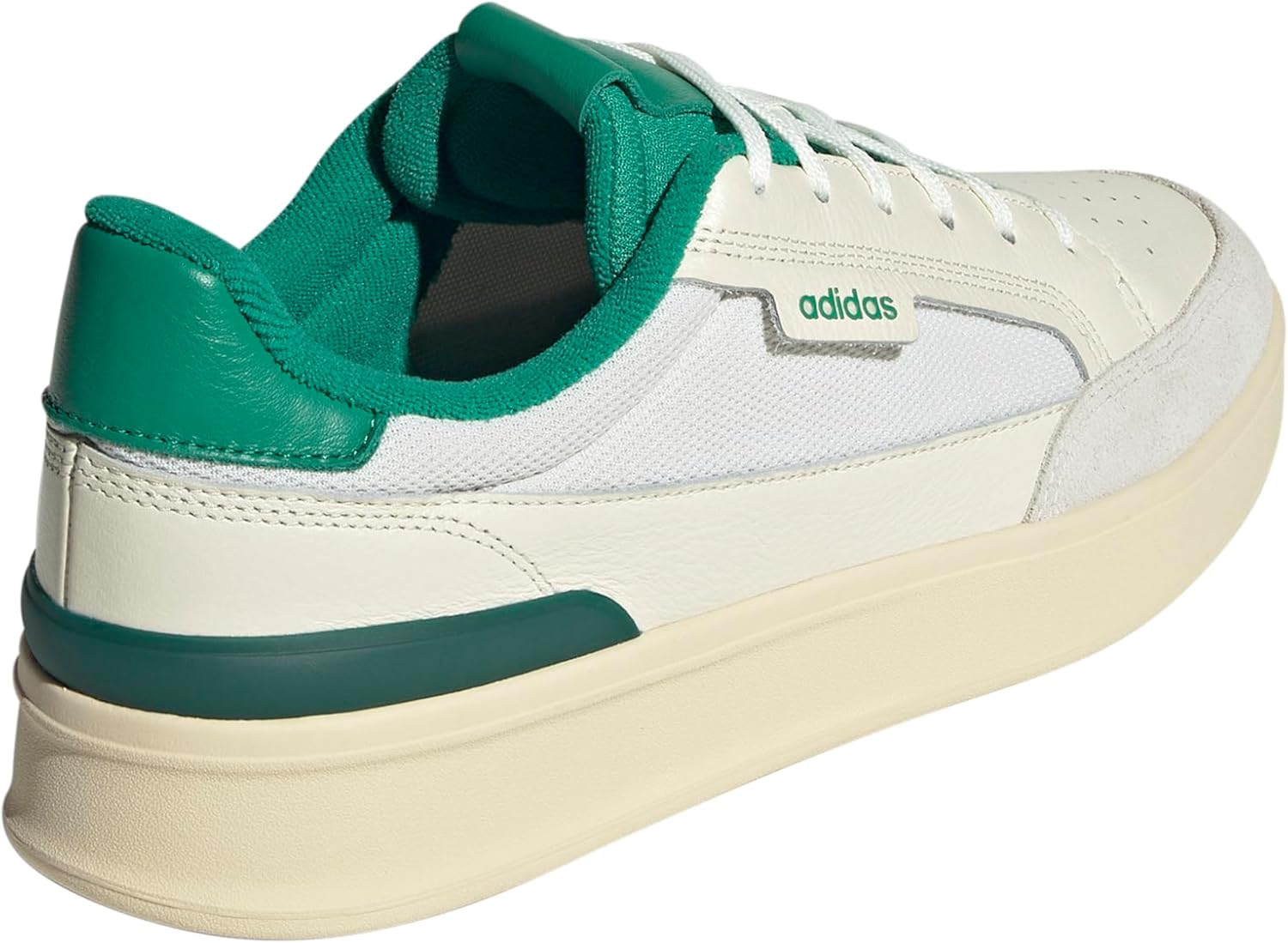 Мужские кроссовки Adidas Aspyre, белый/зеленый — фото 3