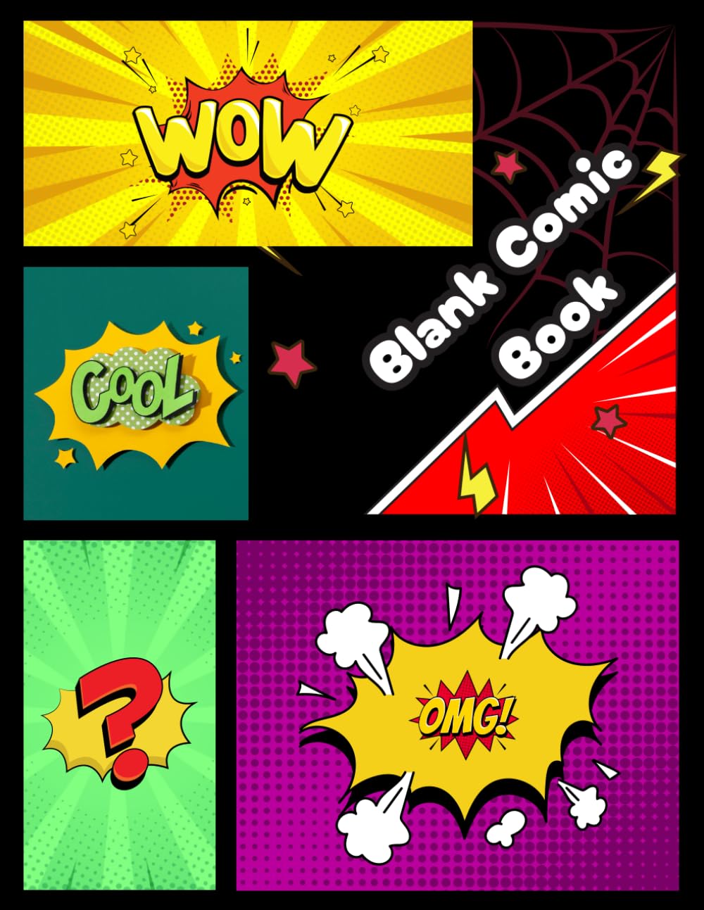 

Create Your Adventure: A Blank Comic Book: Unleash Your Inner Artist, Storyteller, and Superhero! (Independently published)