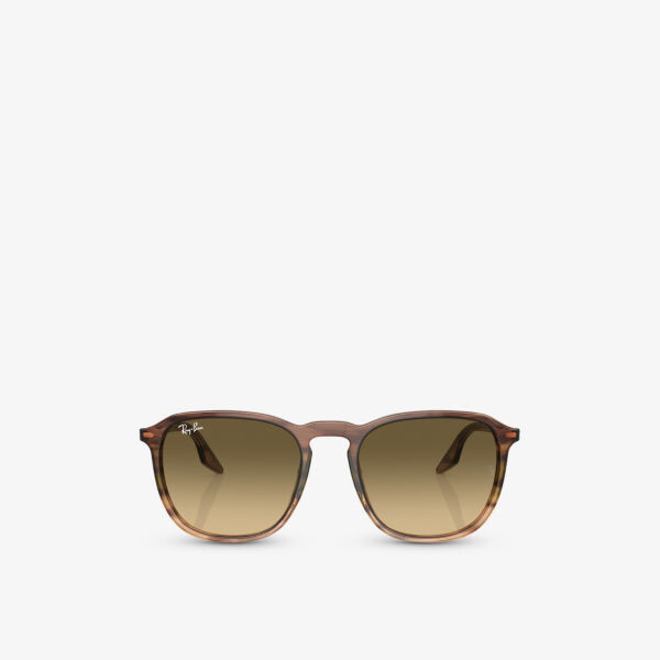 

Солнцезащитные очки RB2203 в квадратной оправе с кристаллами Ray-Ban, коричневый
