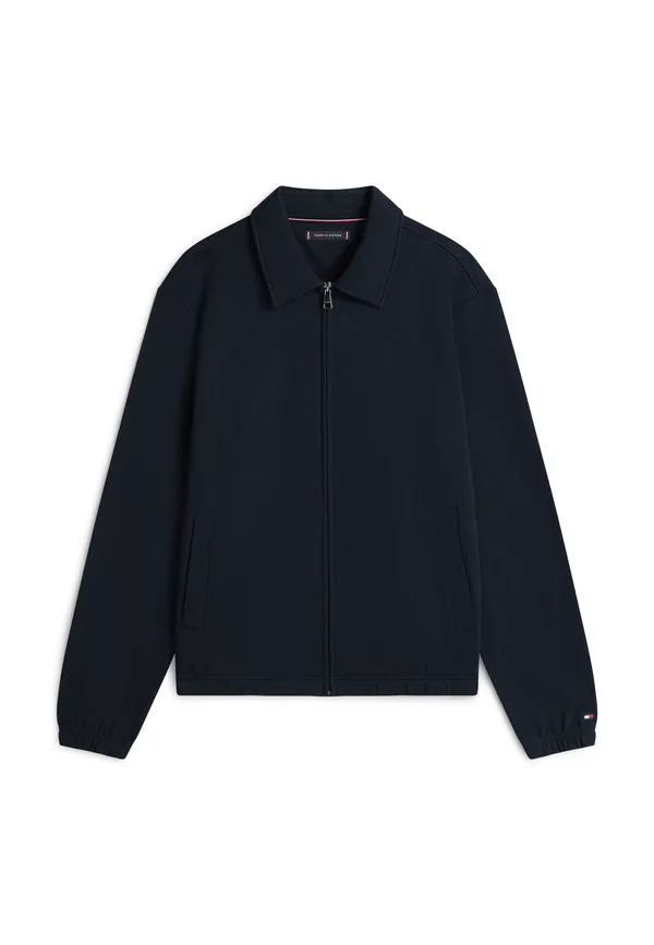 Куртка из махровой ткани с вышивкой флага, куртка для межсезонья Tommy Hilfiger, Desert Sky — фото 4