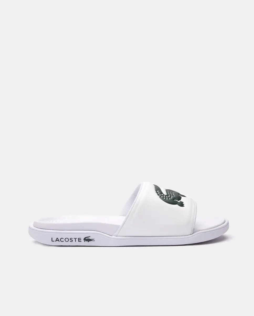 

Мужские шлепанцы Croco Dualiste с логотипом Lacoste, белый