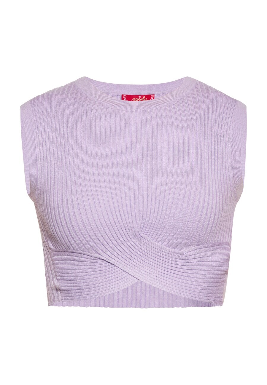 

Вязаный топ swirly Knitted Top, лавандовый