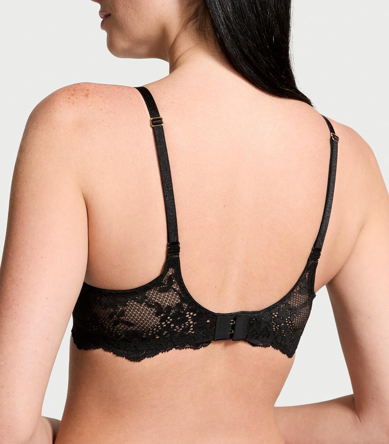 Victoria's Dream Angels Push Up Bra, бюстгальтеры для женщин (32A-38DDD) Victoria's Secret, Black Lace (New Look) — фото 2