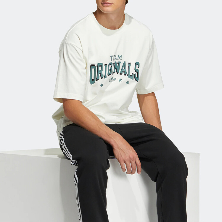 Футболка Adicolor унисекс, цвет белый Adidas Originals, цвет Jade White — фото 4
