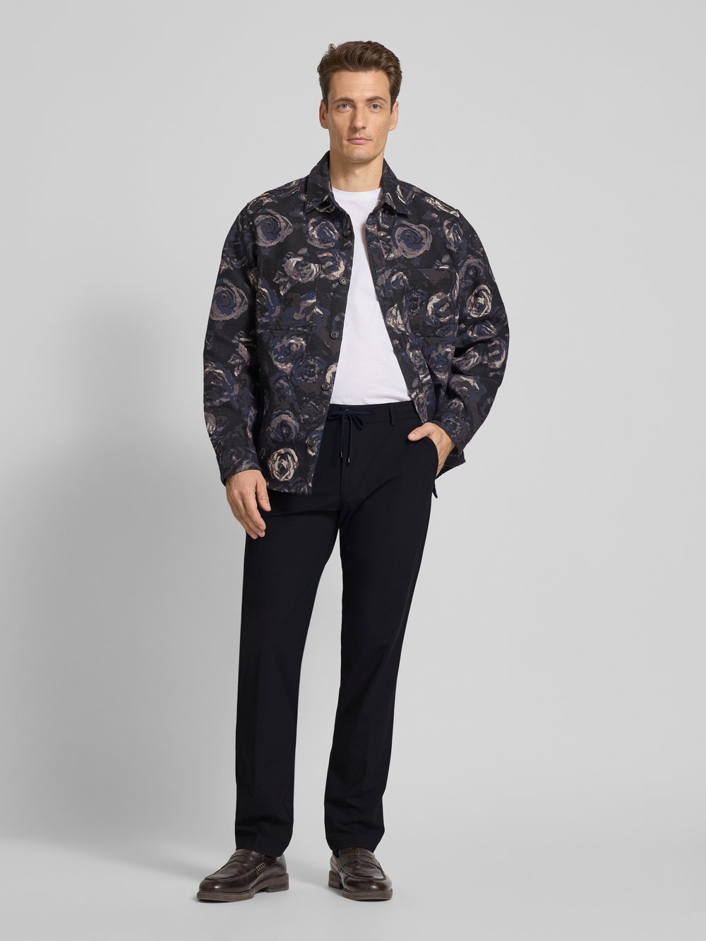 

Брюки прямого кроя с завязками на шнурке JOOP! Collection