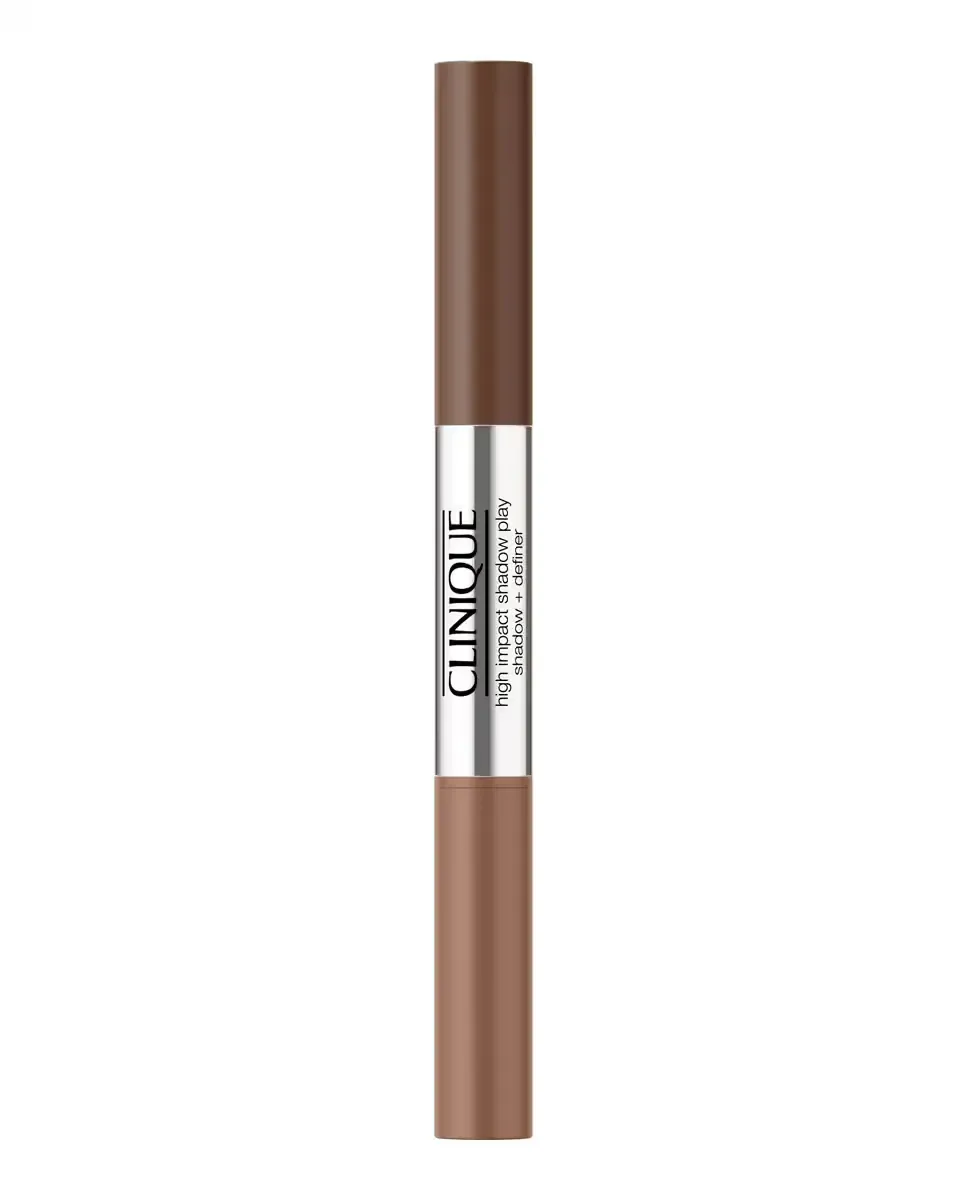 Двойные тени для век в стике High Impact Shadow Play Shadow Definer Clinique, Double Latte