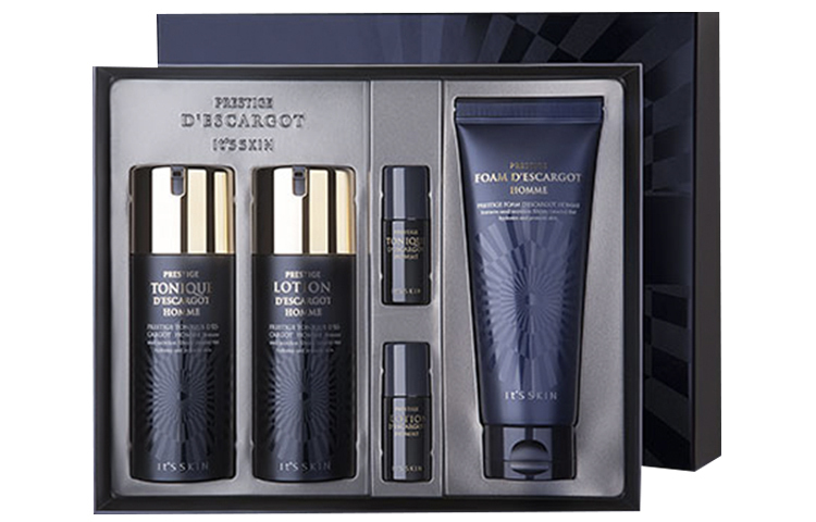

Наборы для ухода за кожей для мужчин It'S SKIN, Diamond Snail Men's Water белый Cleansing Set of 3