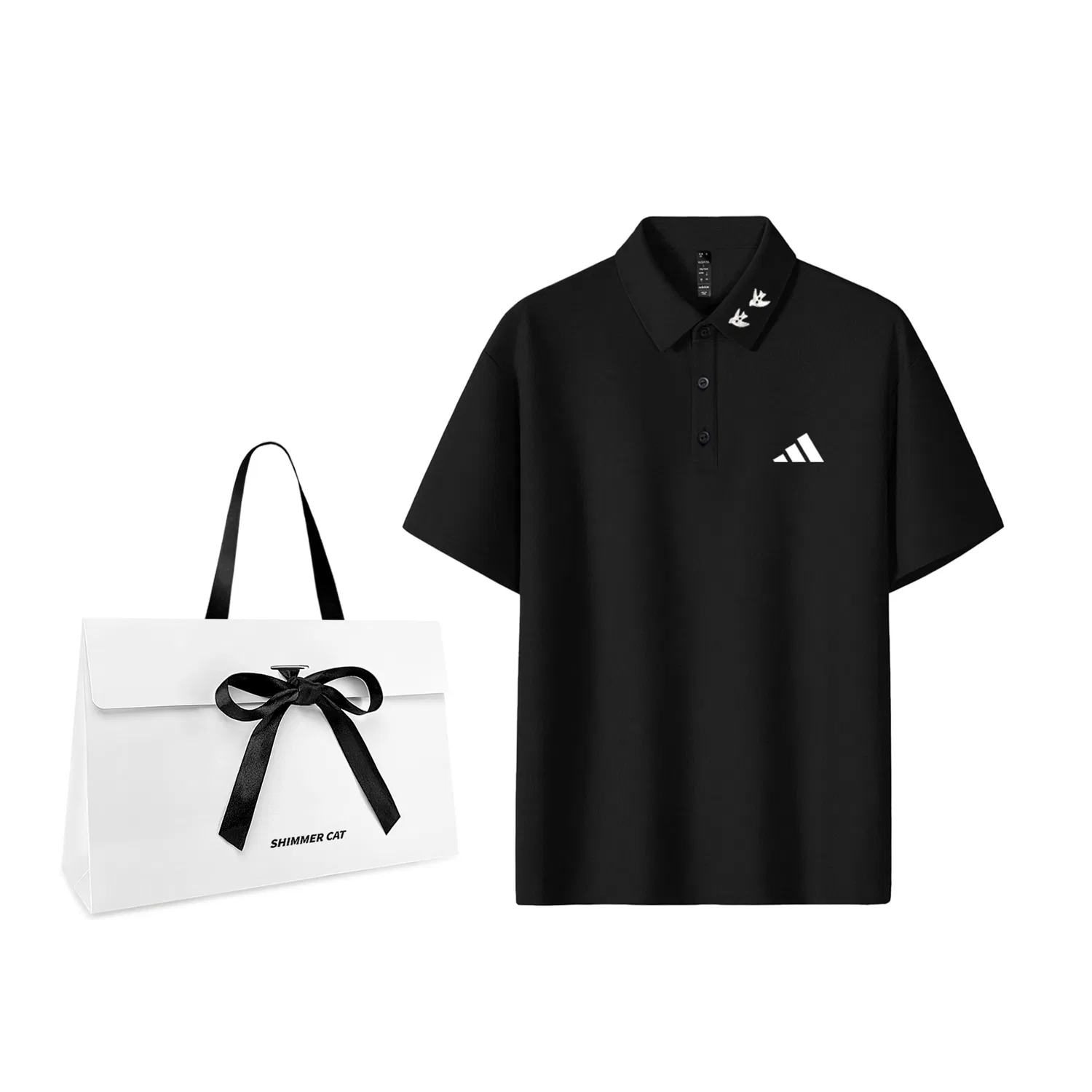 Футболка с вышивкой Adidas MUST HAVES белый